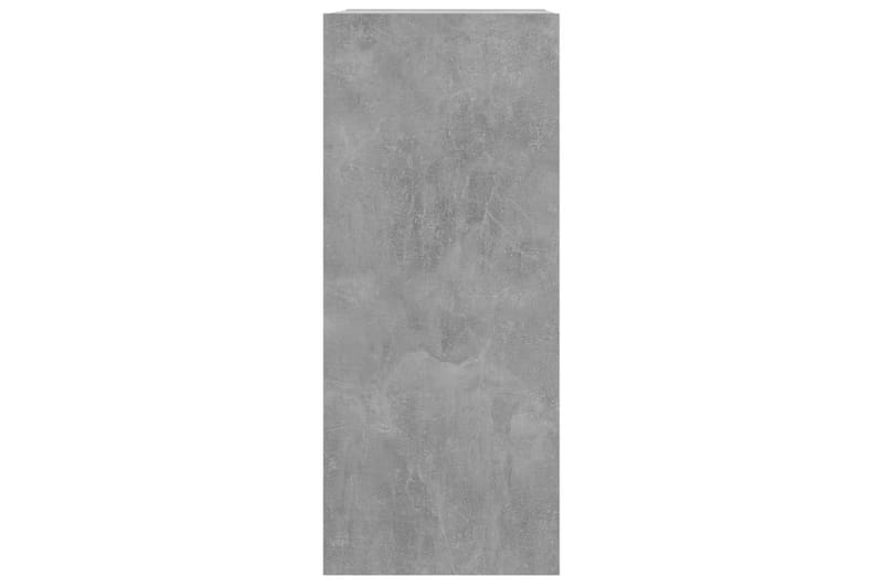 beBasic Bokhylla/rumsavdelare betonggrå 40x30x72 cm - Grey - Bokhylla