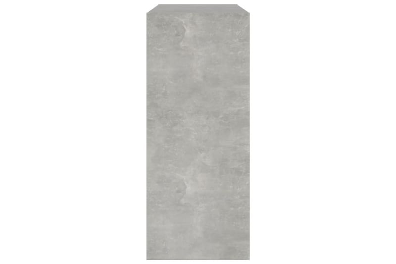 beBasic Bokhylla/Rumsavdelare betonggrå 80x30x72 cm - Grey - Bokhylla