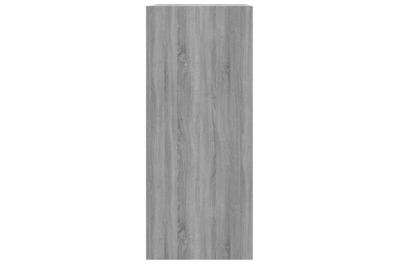 beBasic Bokhylla/rumsavdelare grå sonoma 40x30x72 cm - Grey - Förvaring - Hylla - Bokhylla