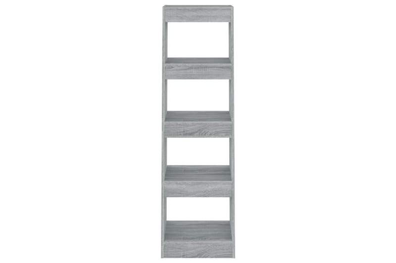 beBasic Bokhylla/Rumsavdelare grå sonoma-ek 40x30x135 cm - Grey - Förvaring - Hylla - Bokhylla
