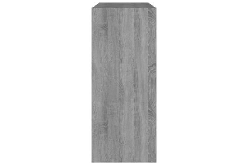 beBasic Bokhylla/Rumsavdelare grå sonoma-ek 80x30x72 cm - Grey - Förvaring - Hylla - Bokhylla