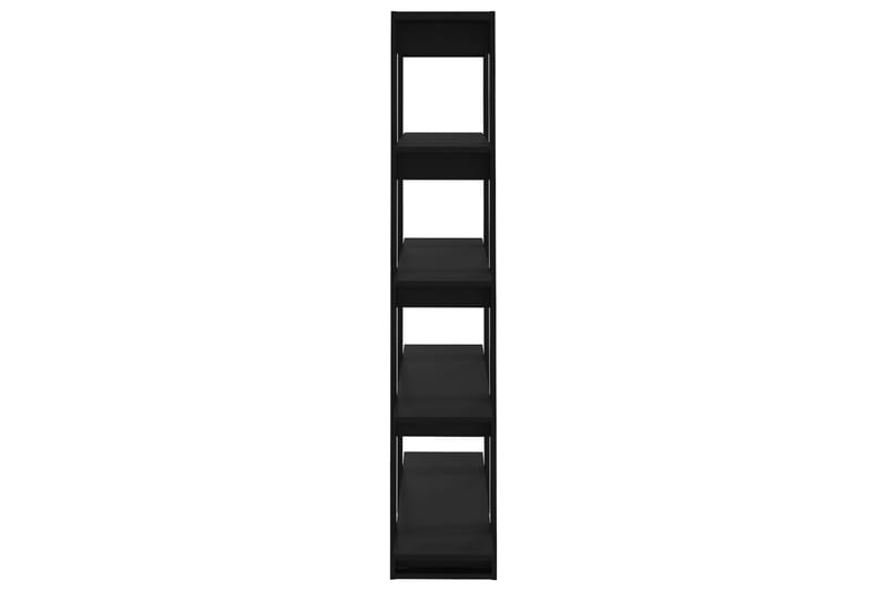 beBasic Bokhylla/rumsavdelare svart 100x30x160 cm - Black - Förvaring - Hylla - Bokhylla