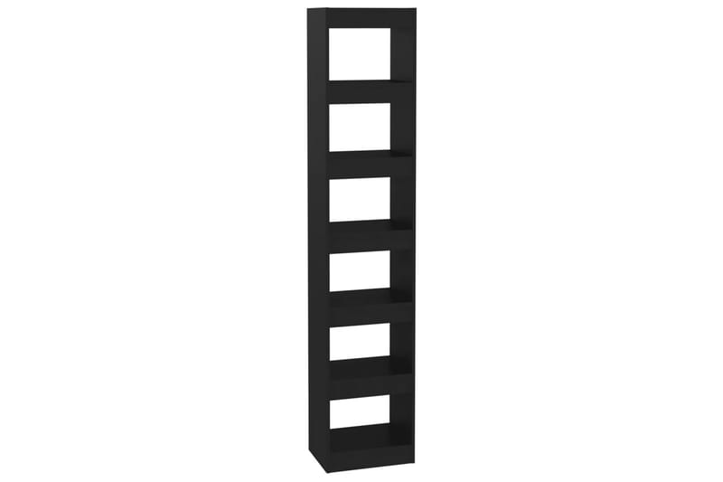 beBasic Bokhylla/rumsavdelare svart 40x30x198 cm - Black - Förvaring - Hylla - Bokhylla