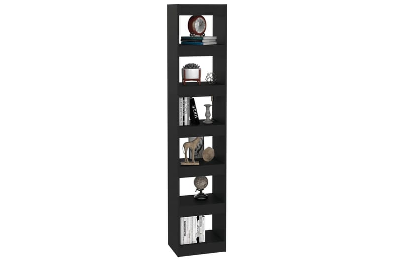 beBasic Bokhylla/rumsavdelare svart 40x30x198 cm - Black - Förvaring - Hylla - Bokhylla