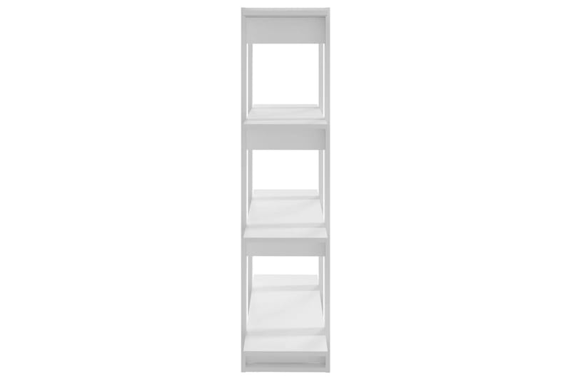 beBasic Bokhylla/rumsavdelare vit 100x30x123,5 cm - White - Förvaring - Hylla - Bokhylla