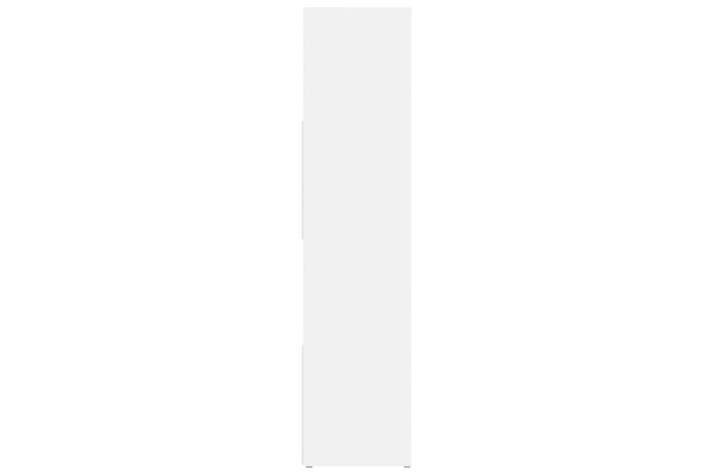 beBasic Bokhylla/Rumsavdelare vit 105x24x102 cm - White - Förvaring - Hylla - Bokhylla
