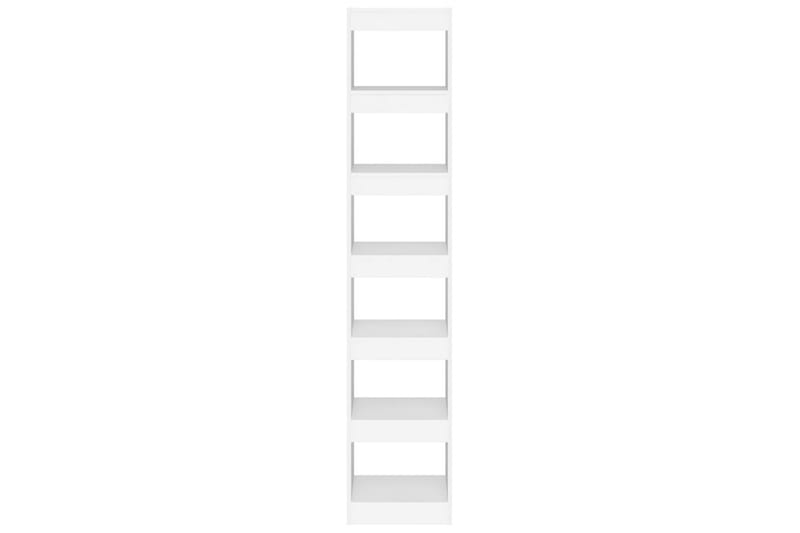 beBasic Bokhylla/rumsavdelare vit 40x30x198 cm - White - Förvaring - Hylla - Bokhylla
