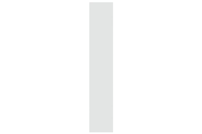 beBasic Bokhylla/Rumsavdelare vit högglans 100x30x166 cm - White - Förvaring - Hylla - Bokhylla