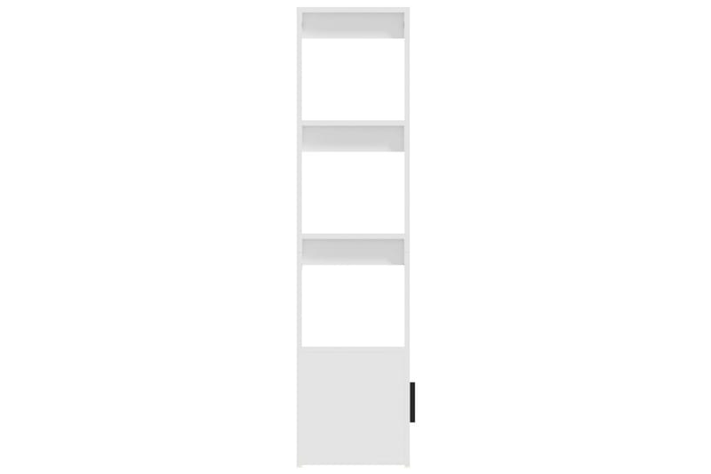 beBasic Förvaringshylla vit 80x30x119,5 cm konstruerat trä - White - Förvaring - Hylla - Bokhylla