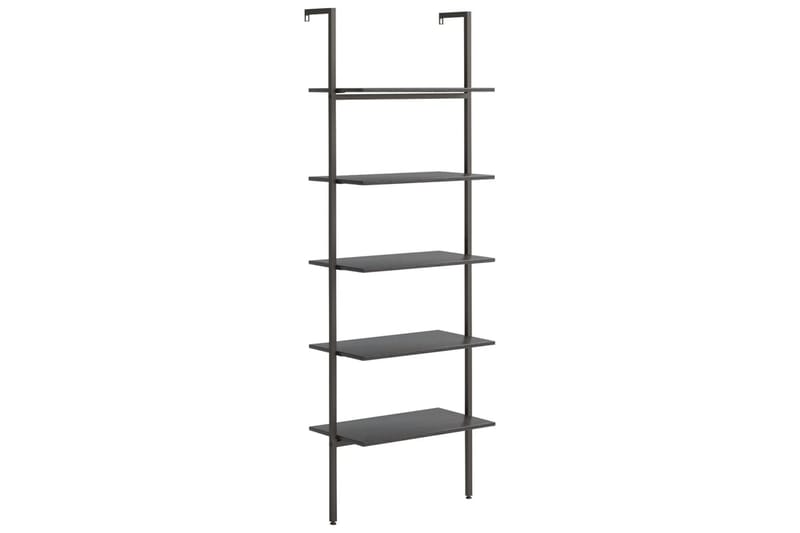 beBasic Hylla 3-nivåer svart 64x35x185 cm - Black - Förvaring - Hylla - Bokhylla