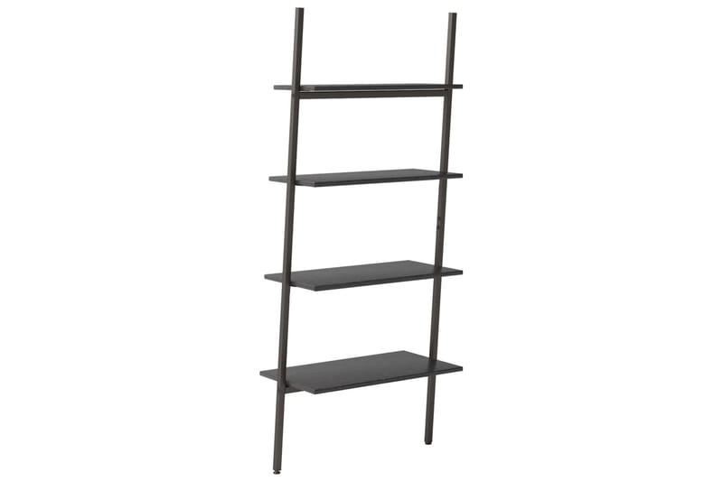 beBasic Hylla 4-nivåer svart 64x34x150,5 cm - Black - Förvaring - Hylla - Bokhylla