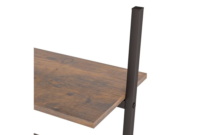 beBasic Hylla 5 hyllplan mörkbrun och svart 64x34x185,5 cm - Brown - F�örvaring - Hylla - Bokhylla