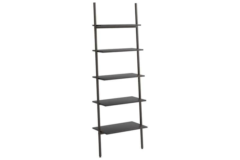 beBasic Hylla 5 hyllplan svart 64x34x185,5 cm - Black - Förvaring - Hylla - Bokhylla