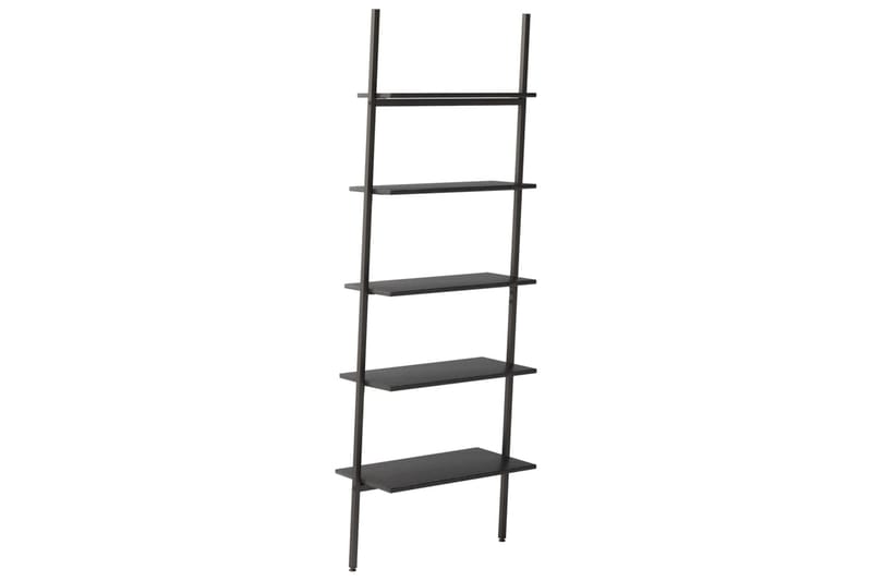 beBasic Hylla 5 hyllplan svart 64x34x185,5 cm - Black - Förvaring - Hylla - Bokhylla