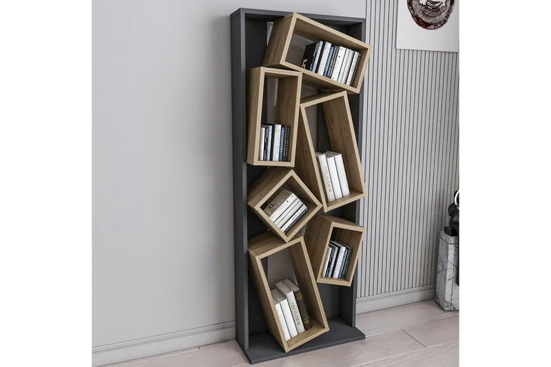 Bloemendal Bokhylla 63 cm - Ek - Förvaring - Hylla - Bokhylla