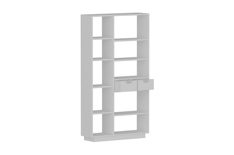 Bokhylla 189x80 cm - Vit - Förvaring - Hylla - Bokhylla