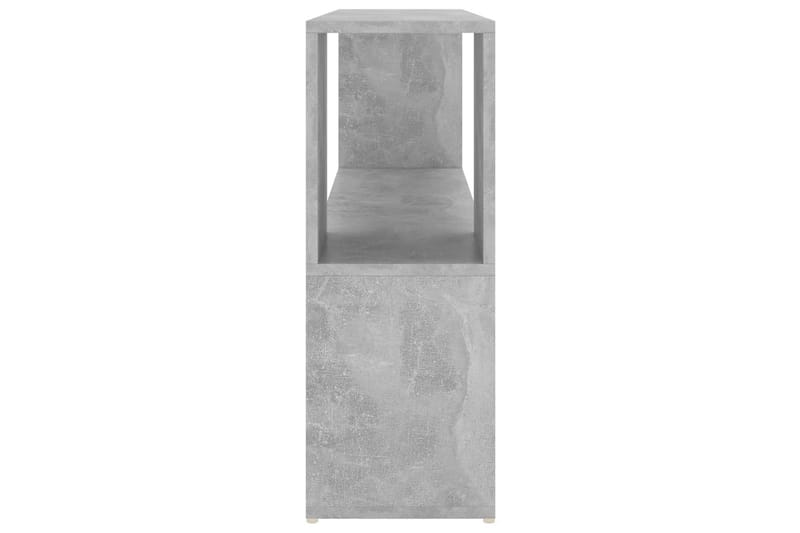 Bokhylla betonggrå 100x24x63 cm spånskiva - Betonggrå - Förvaring - Hylla - Bokhylla