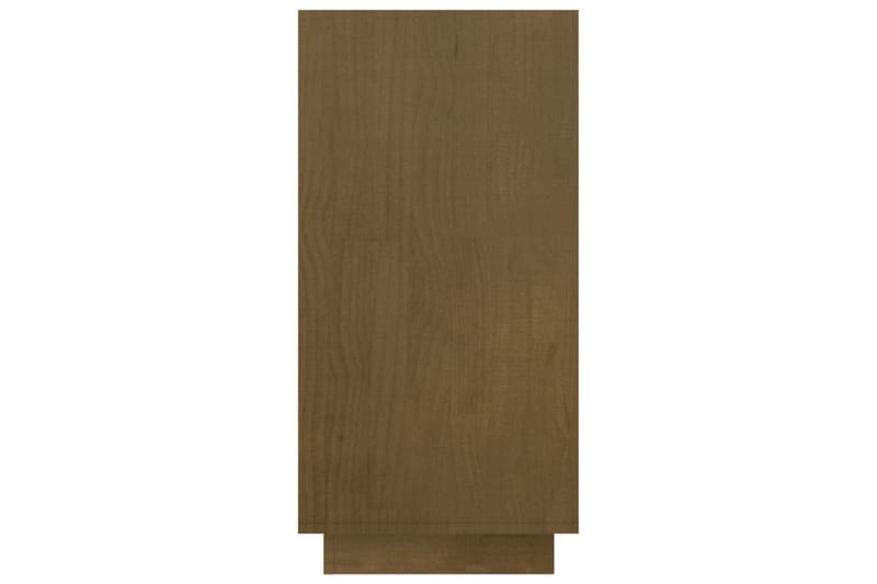 Bokhylla honungsbrun 80x35x71 cm massiv furu - Brun - Förvaring - Hylla - Bokhylla