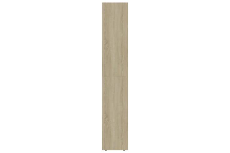 Bokhylla sonoma-ek 36x30x171 cm spånskiva - Brun - Förvaring - Hylla - Bokhylla