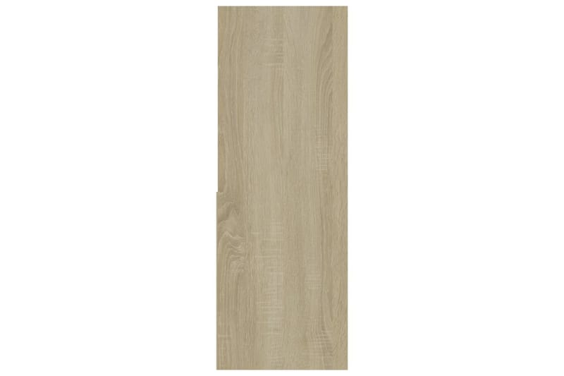 Bokhylla sonoma-ek 67x24x161 cm spånskiva - Brun - Förvaring - Hylla - Bokhylla