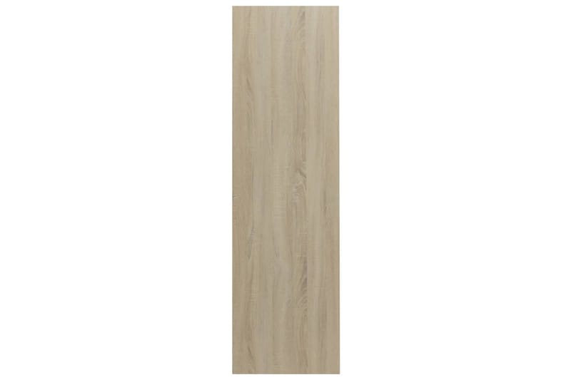 Bokhylla sonoma-ek 97,5x29,5x100 cm spånskiva - Brun - Förvaring - Hylla - Bokhylla