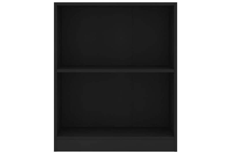 Bokhylla svart 60x24x74,5 cm spånskiva - Svart - Förvaring - Hylla - Bokhylla