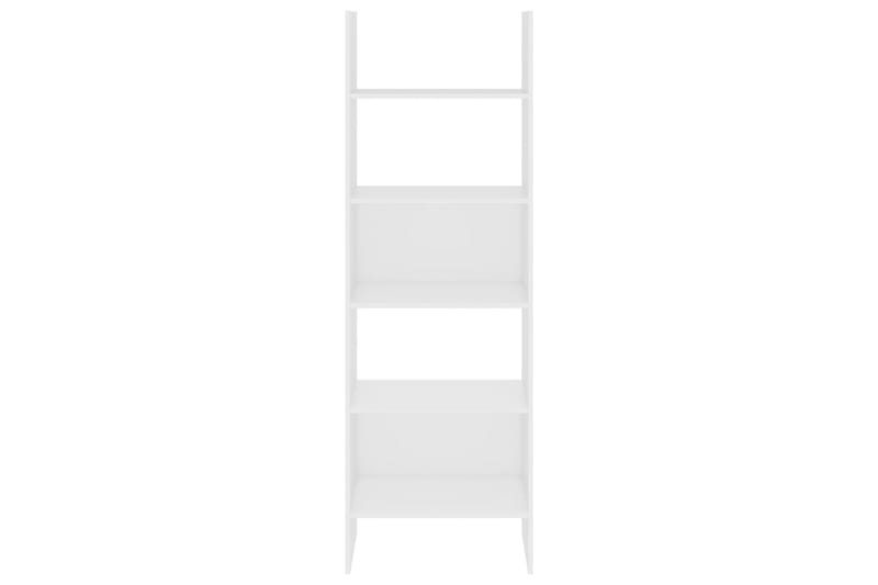 Bokhylla vit 60x35x180 cm spånskiva - Vit - Förvaring - Hylla - Bokhylla