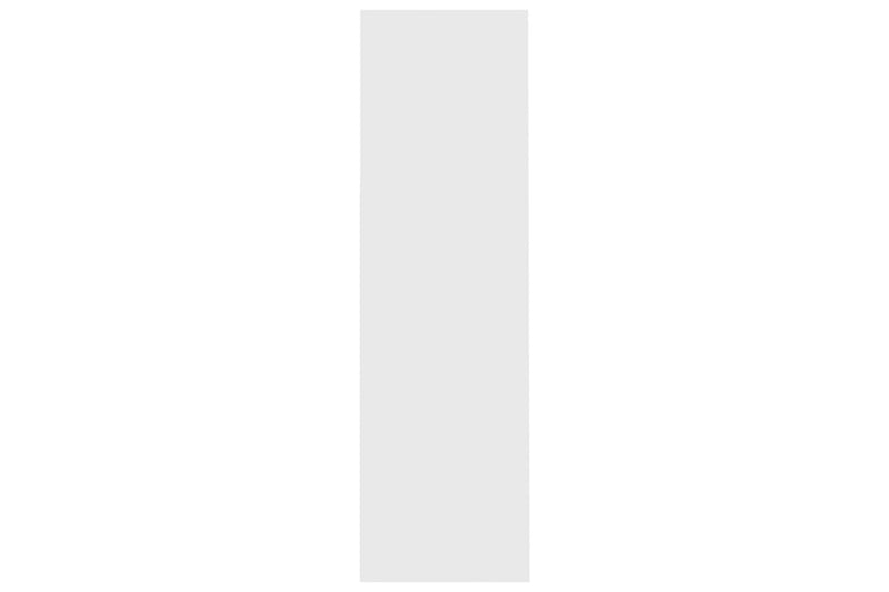 Bokhylla vit 97,5x29,5x100 cm spånskiva - Vit - Förvaring - Hylla - Bokhylla