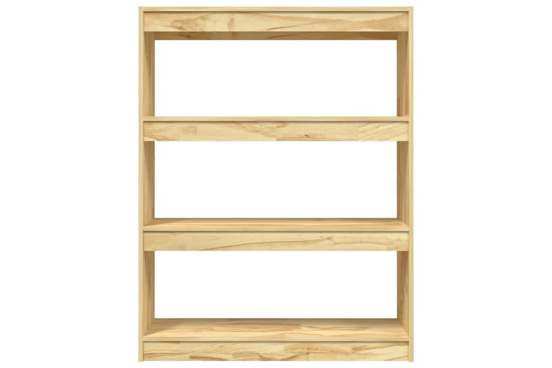 Bokhylla/Rumsavdelare 100x30x103 cm furu - Brun - Förvaring - Hylla - Bokhylla