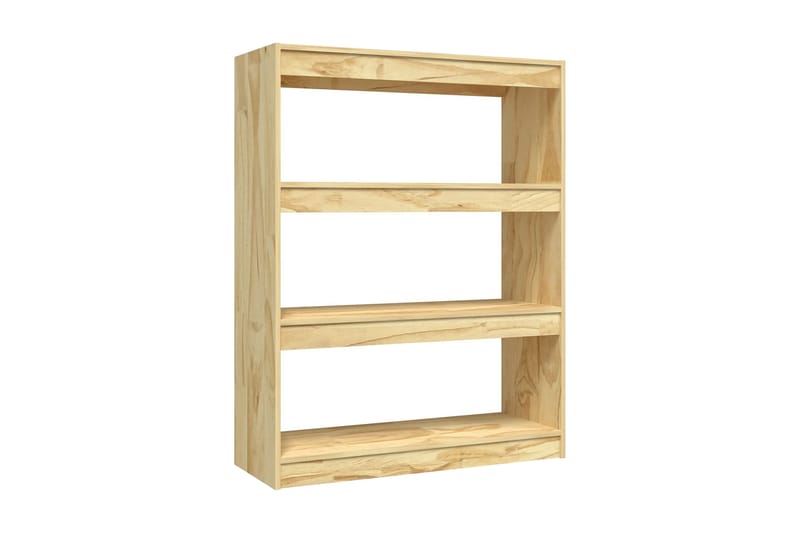 Bokhylla/Rumsavdelare 100x30x103 cm furu - Brun - Förvaring - Hylla - Bokhylla