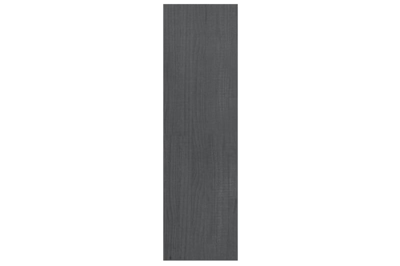Bokhylla/Rumsavdelare 40x30x103,5 cm furu grå - Grå - Förvaring - Hylla - Bokhylla