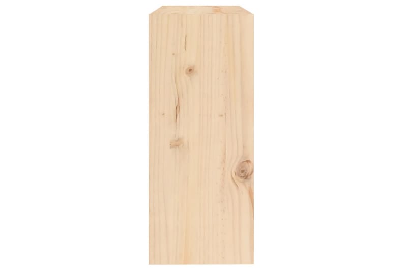 Bokhylla/rumsavdelare 60x30x71,5 cm massiv furu - Trä - Förvaring - Hylla - Bokhylla