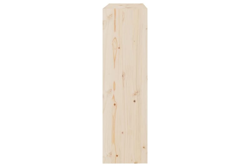 Bokhylla/rumsavdelare 80x30x103,5 cm massiv furu - Trä - Förvaring - Hylla - Bokhylla