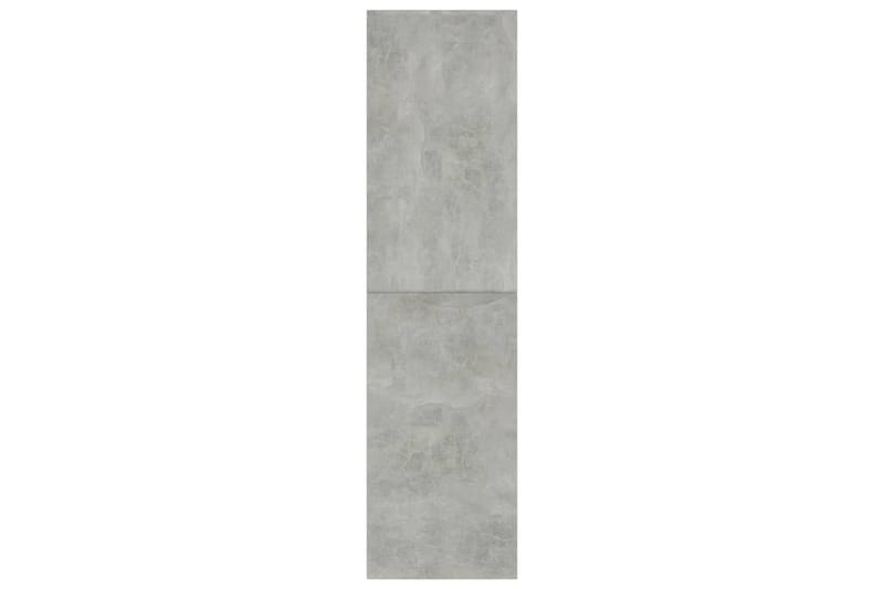 Bokhylla/Rumsavdelare betonggrå 155x24x160 cm spånskiva - Betonggrå - Förvaring - Hylla - Bokhylla