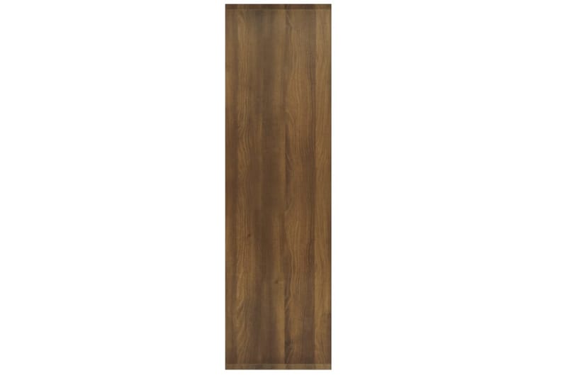 Bokhylla/Rumsavdelare brun 80x30x103 cm konstruerat trä - Brun - Förvaring - Hylla - Bokhylla