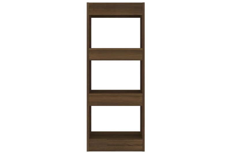 Bokhylla/Rumsavdelare brun ek 40x30x103 cm spånskiva - Brun - Förvaring - Hylla - Bokhylla