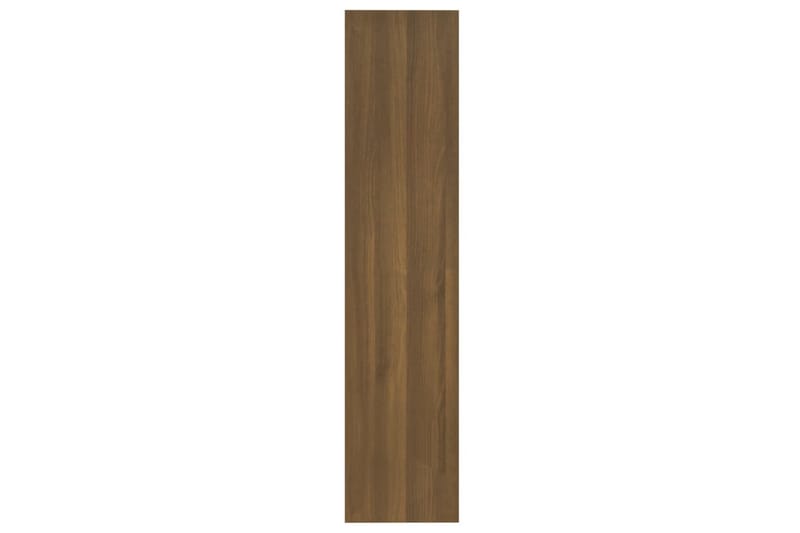 Bokhylla/Rumsavdelare brun ek 60x30x135 cm konstruerat trä - Brun - Förvaring - Hylla - Bokhylla