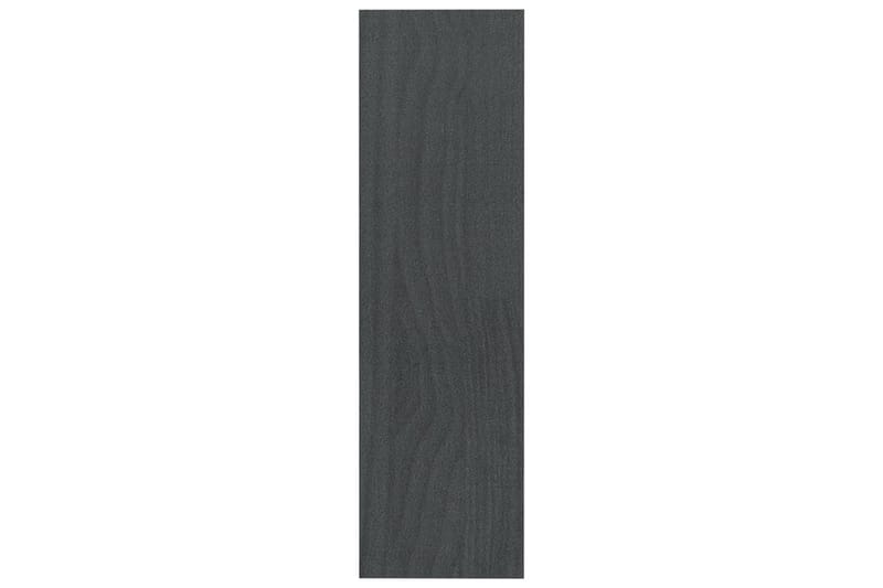 Bokhylla/Rumsavdelare grå 100x30x103 cm furu - Grå - Förvaring - Hylla - Bokhylla