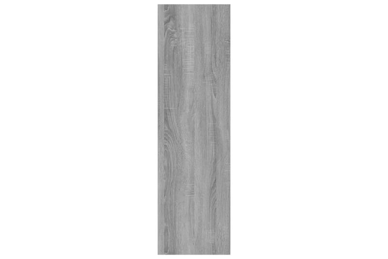 Bokhylla/Rumsavdelare grå sonoma-ek 40x30x103 cm spånskiva - Grå - Förvaring - Hylla - Bokhylla