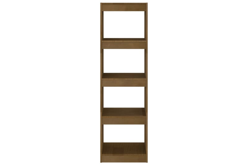 Bokhylla/Rumsavdelare honungsbrun 40x30x135,5 cm furu - Honung - Förvaring - Hylla - Bokhylla
