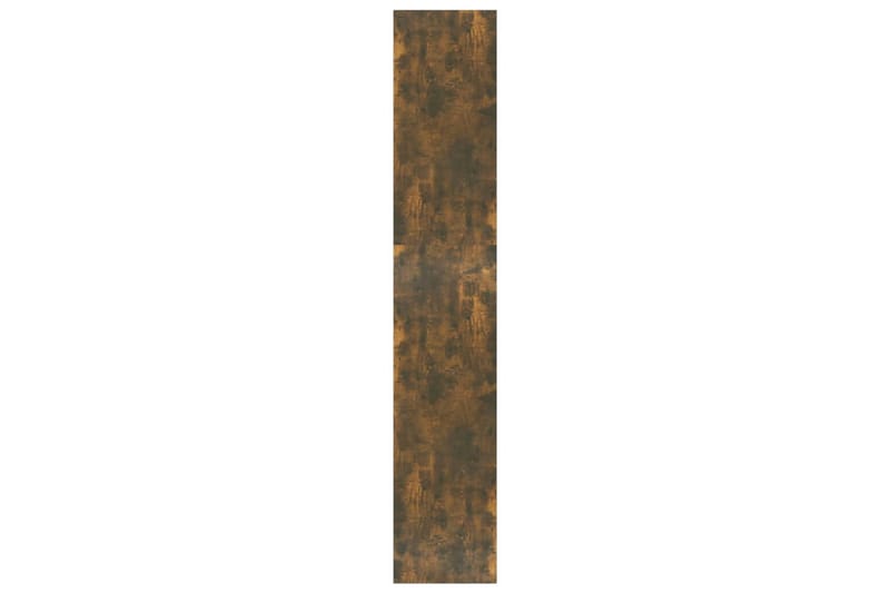 Bokhylla/Rumsavdelare rökfärgad ek 60x30x166 cm spånskiva - Brun - Förvaring - Hylla - Bokhylla