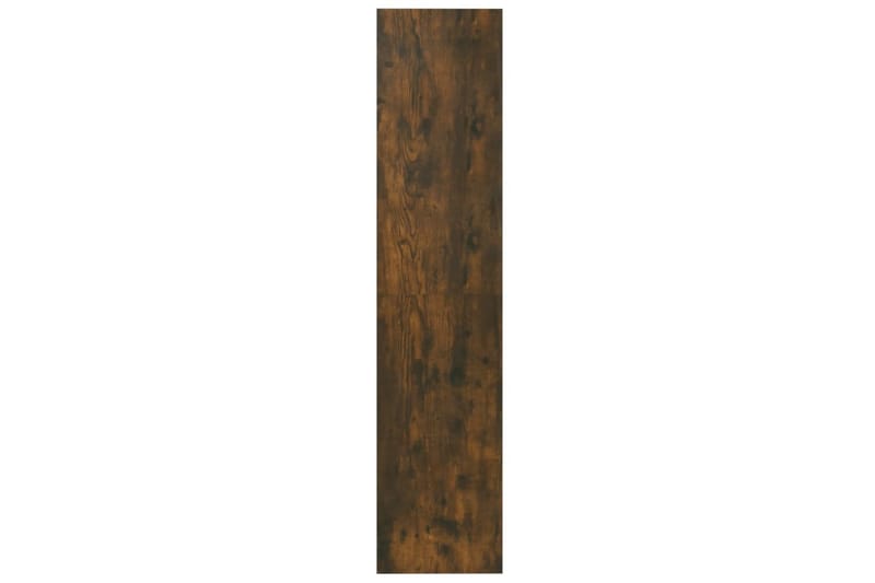 Bokhylla/rumsavdelare rökfärgat ek 60x30x135 cm konstruerat - Brun - Förvaring - Hylla - Bokhylla