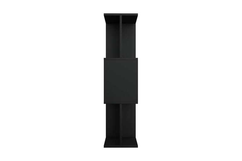 Bokhylla/Rumsavdelare svart 80x24x96 cm spånskiva - Svart - Förvaring - Hylla - Bokhylla