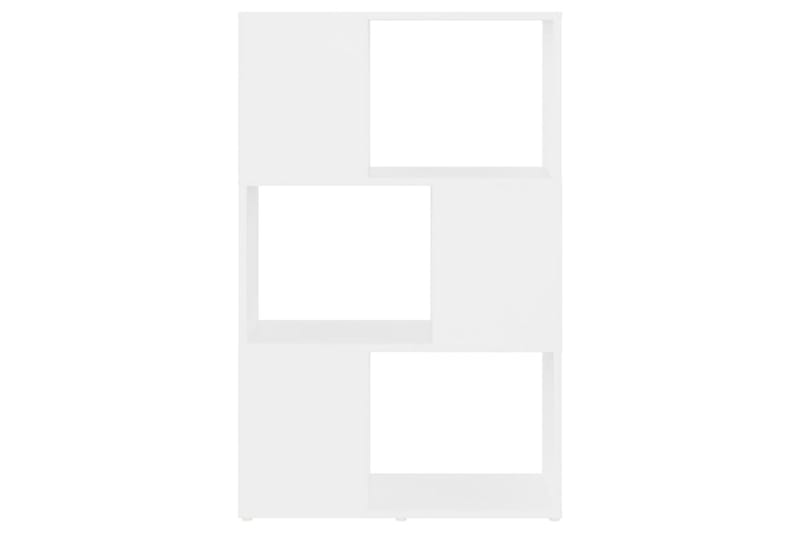 Bokhylla/Rumsavdelare vit 60x24x94 cm spånskiva - Vit - Förvaring - Hylla - Bokhylla