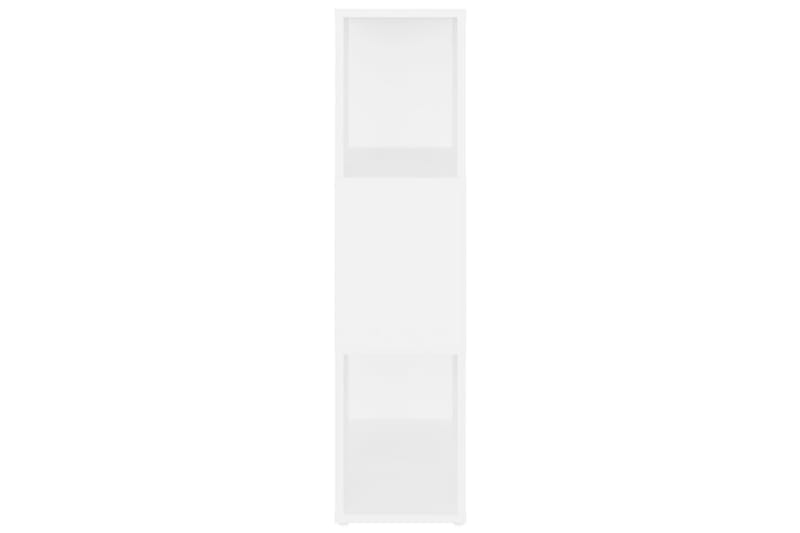 Bokhylla/Rumsavdelare vit 60x24x94 cm spånskiva - Vit - Förvaring - Hylla - Bokhylla