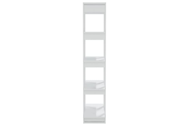 Bokhylla/Rumsavdelare vit 80x30x160 cm spånskiva - Vit - Förvaring - Hylla - Bokhylla