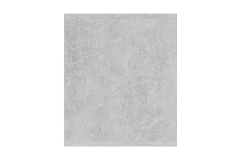 Bokhylla/TV-bänk betonggrå 143x30x36 cm - Grå - Förvaring - Hylla - Bokhylla