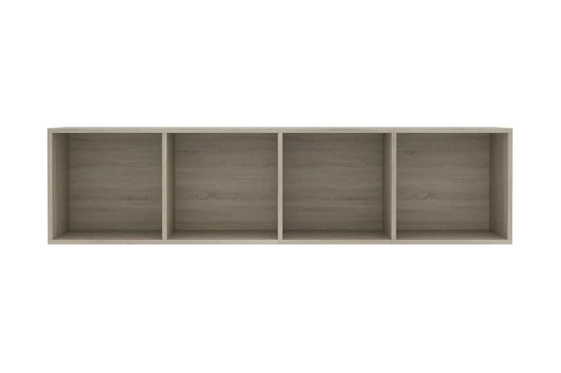 Bokhylla/TV-bänk sonoma-ek 143x30x36 cm - Brun - Förvaring - Hylla - Bokhylla