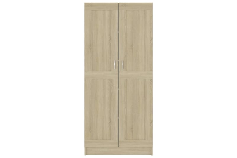 Bokskåp sonoma-ek 82,5x30,5x185,5 cm spånskiva - Brun - Förvaring - Hylla - Bokhylla