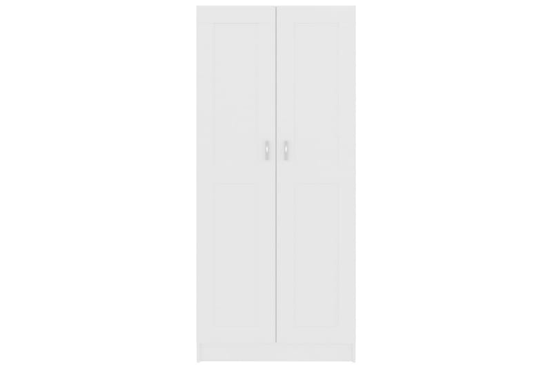 Bokskåp vit 82,5x30,5x185,5 cm spånskiva - Vit - Förvaring - Hylla - Bokhylla